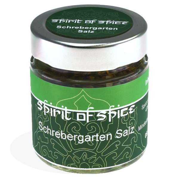 Gewürzgläschen "Schrebergarten Salz"